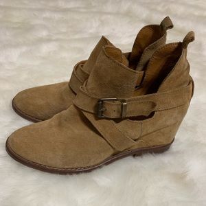 EXTREMELY RARE ZARA GENUINE LEATHER ANKLE BOOTS